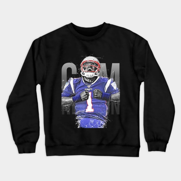 Cam Newton Crewneck Sweatshirt by Creativedy Stuff